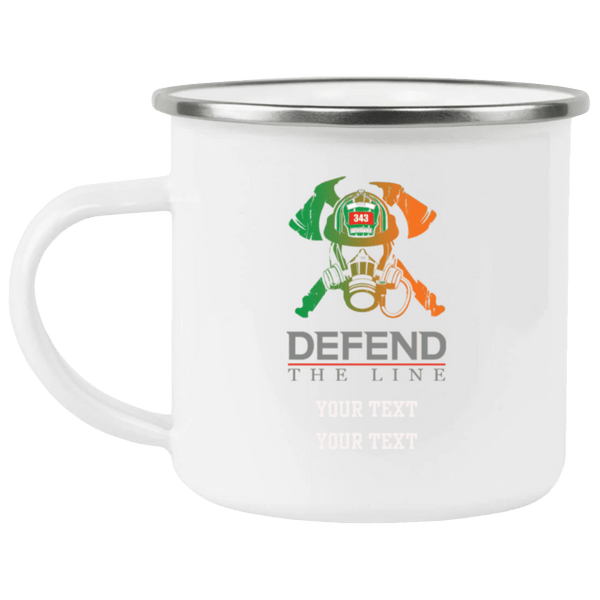 fix: 21271 Enamel Camping Mug Drinkware White One Size 