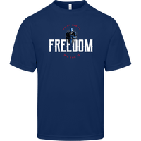 Freedom: Fight for It. Die for It. Lightweight Athletic T-Shirt T-Shirts Dark Navy S 