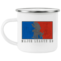 Major League K9 Camping Mug Drinkware White One Size 