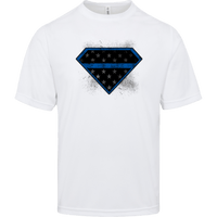 Super Police Lightweight Athletic T-Shirt T-Shirts White S 