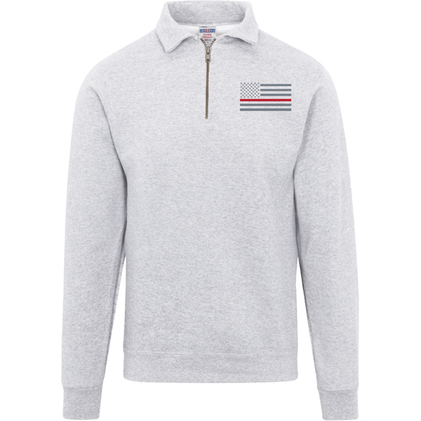 Thin Red Line Fleece 1/4 Zip Pullover Pullover Ash S 