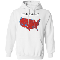 Too Big To Rig Electoral Map Unisex Hoodie Sweatshirts White S 