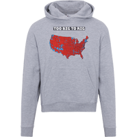 Too Big To Rig Electoral Map Women's Powerblend Hoodie Hoodies Light Steel S 