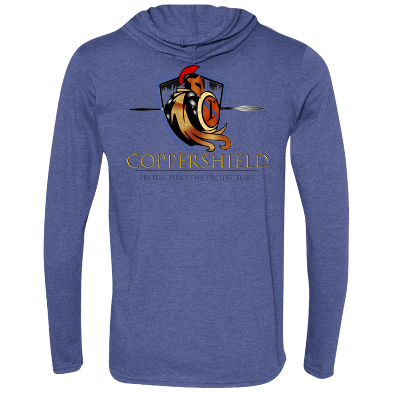 Coppershield - Men's Long-Sleeve T-Shirt Hoodie