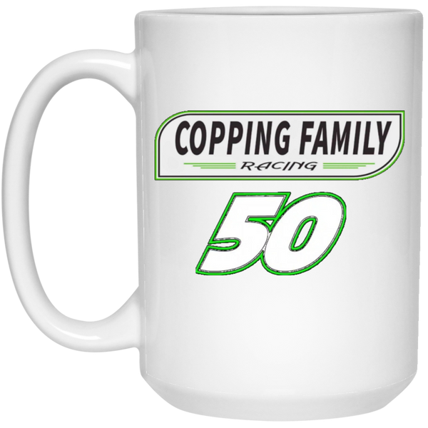 Copping Family Racing White Mug Drinkware White One Size 