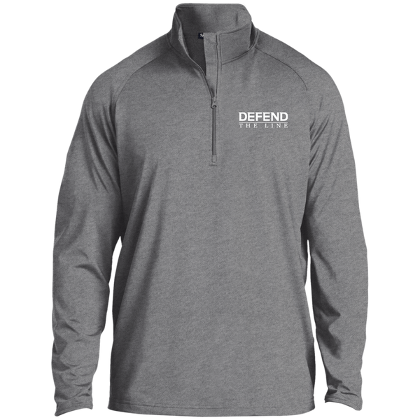 Defend The Line Performance Pullover Charcoal Heather X-Small 