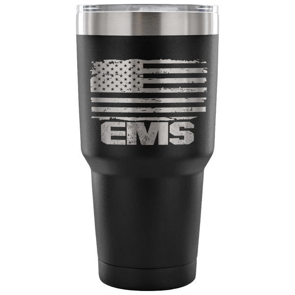 EMS Tumbler Tumblers teelaunch 30 Ounce Vacuum Tumbler - Black 