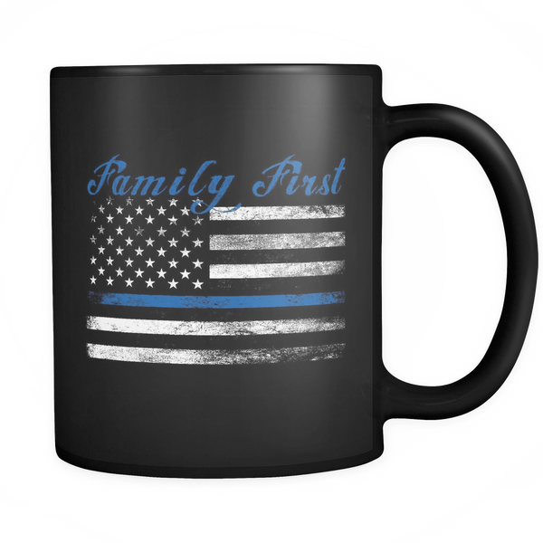 Family First Coffee Mug Drinkware teelaunch FF Coffee Mug 