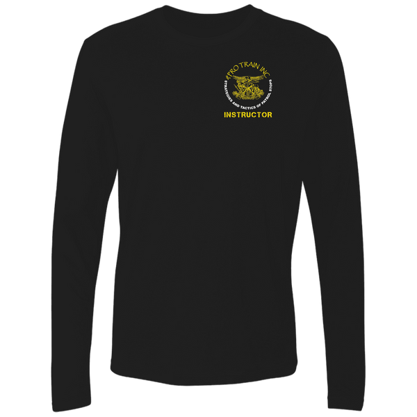 Stops Draft Men's Premium LS T-Shirts Black S 